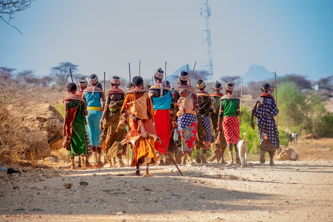woman leading business meeting in africa