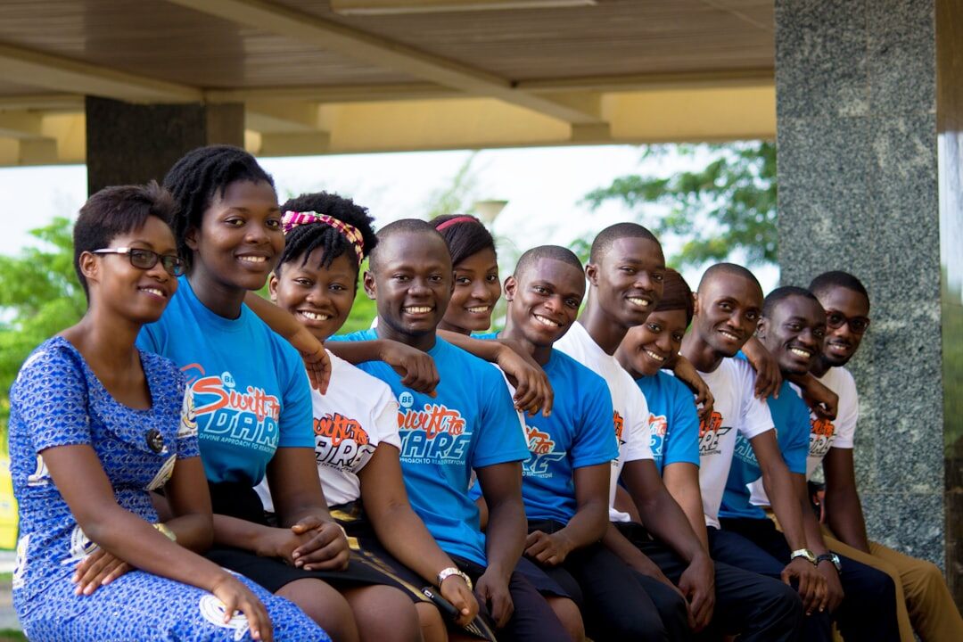 group of african entrepreneurs networking